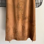 Free People Nigel Preston Hand-Painted Lambskin Suede Maxi Skirt Photo 4