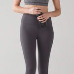 Lululemon  Energy Bra Criss Cross Back Power Luxtreme Ripple Jacquard Black White Photo 0