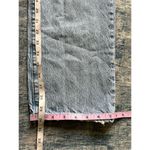 Madewell  Light Wash Distressed Curvy 90's Straight Leg High Rise Jeans 25 Photo 8