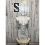 Akira  PRETTY AND CLASSY MINI DRESS WITH RHINESTONE BODY WHITE Photo 2