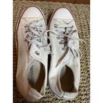 Converse  All Star Women’s 7 Men’s 5 White Sneakers Tennis Shoes Retro Casual Photo 7