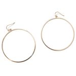 Matisse Footwear Thin Gold Hoops Photo 0