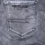 American Eagle AE ultrasoft ripped black skinny jean sz 10 Short Photo 9