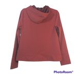 prAna Breathe Rust Red Hooded Utility Jacket Athleisure Outdoor Size Large Photo 1