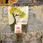 ANTHROPOLOGIE FIG & FLOWER blouse size Medium 100% rayon New Yellow Photo 2