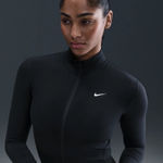 Nike Women’s  Dri-Fit Jacket Medium black full zip Photo 0
