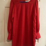 Rory Beca  size 10 Poinsettia Shift Dress Photo 0