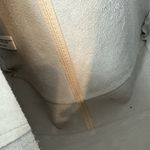 Lucky Brand Jaid Shoulder Tote Bag Purse Shopper Stucco Ivory Pebbled Leather Photo 8