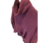 Sweaty Betty Women Small Cropped Pullover Knit Burgundy Textured Sweater Top Photo 10