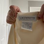 Liz Claiborne Vintage  Cream Button Down Vest Top Photo 5