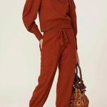 Ulla Johnson  Alfie Wool Joggers Track Pants Sumac Womens Size L Photo 7