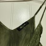 Mes Demoiselles Olive Silk slip Dress Green Size XS Photo 4