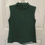 Tiffany & Grey Sleeveless Polka Dot Top MP Green Size undefined Photo 1