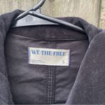 Free People NWT We The Free Jayde Cord Coveralls Jumpsuit Overall Black Small Photo 6