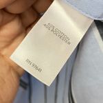 J.Jill Side Button Stepped Hem Tunic Shirt Women XL Blue Striped Coastal Grandma Photo 4