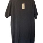 Universal Threads Universal Thread Women's Dark Gray Elbow Sleeve T-Shirt Dress - Medium - NWT Photo 0