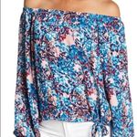 Parker  English Garden‎ Floral Off The Shoulder Top $278 Photo 1