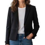 ZARA Trafaluc textured short sturdy blazer jacket size small Photo 0