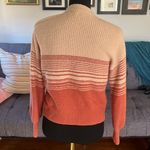 Madewell Pink and Cream cropped Cardigan sweater. Size XS Photo 1