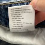 KanCan Mom Denim Jean Short‎ Frayed Cutoff Relaxed Thigh Womens Size 13 / 30 NEW Blue Photo 4