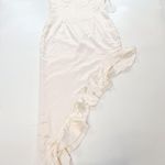 MORE TO COME Milly Asymmetrical Dress in Ivory Small White Photo 2