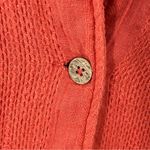 Free People Burnt Orange Cotton Linen Blazer Jacket Size XS/S Photo 3