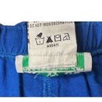 Quacker Factory  Linen Blend Blue Red Stars Bling USA Shirt & Capri Outfit Size L Photo 11