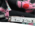 Vintage Y2K Happy Bunny Black Fleece Sleep Pajama Pants Medium Photo 6