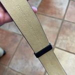 Chico's BOHO WESTERN CONCH LEATHER BELT BLACK Photo 5