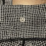 Lululemon  2 Wunder Under Luon Suited Jacquard Black White Leggings Photo 3