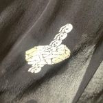 Zadig & Voltaire  Toumba Print Croix Flutter Sleeve Blouse W-586 Sz M Photo 2