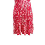 Maaji  Blooming Wild Short Beach Dress Snake Print Red Pink Size Small‎ Photo 6