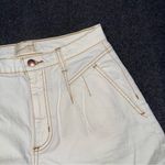 Universal Threads Universal Thread High Rise Midi A-Line Vintage Stretch Denim Shorts White 4 / 27 Photo 2