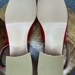 NEW! Red Sling Back Maryjane Block heel size 9 Photo 6