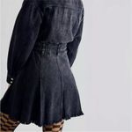 Free People  Chain Of Command Denim Mini Dress Photo 1
