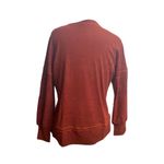 RUBZOOF Women’s Oversized‎ Sweatshirt Orange Size Small Long Cuffed Sleeves New Photo 2