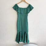 Lovers + Friends  Laguna Midi Dress Emerald Green Photo 2