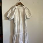 Betsey Johnson  White Spectator Tiered Midi Dress Prairie Cottagecore Confetti Photo 10