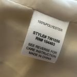 The‎ Workshop women's blazer with shoulder pads and pockets, size Large Beige Tan Photo 9