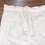 Anthropologie Frye x  • Pascale paperbag waist shorts beige tan twill drawstring Photo 12