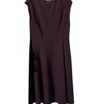 Allegra K  Women's Midi Dress in Deep Purple Photo 1