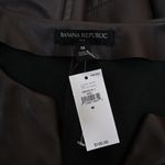 Banana Republic  Women's M Brown Faux Leather Belted Blouse  NEW Photo 7