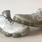 Nike VaporMax Flyknit Pure Platinum Women’s Athletic Running Shoes Size 9.5 Photo 6