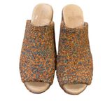 Chocolat Blu  Gwyn Tweed Clog in Rust size 8.5 Photo 1