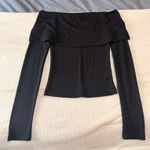 Off the shoulder top Black Photo 0