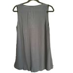 Market & Spruce Stitch Fix Embroidery Sleeveless Top Medium Navy Blue NWT Photo 3