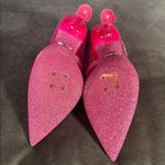 Barbie x ALDO Barbiestessy Collection Pink Translucent Pointed Toe Pumps 6.5 Photo 9