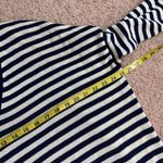 Joe Fresh Navy Striped  Sweater L Photo 2