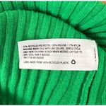 A New Day henley sweater top Sm Green ribbed polo collar Photo 5