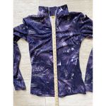 Nike  Pro‎ Warm Dri-Fit Half-Zip Top in Purple Dynasty Bleach Lilac size L Photo 3